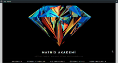 Desktop Screenshot of matrixakademi.com