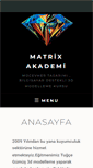 Mobile Screenshot of matrixakademi.com