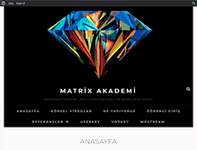 Tablet Screenshot of matrixakademi.com